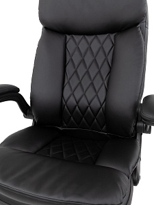 Офисное кресло CHAIRMAN 533, экокожа, черный